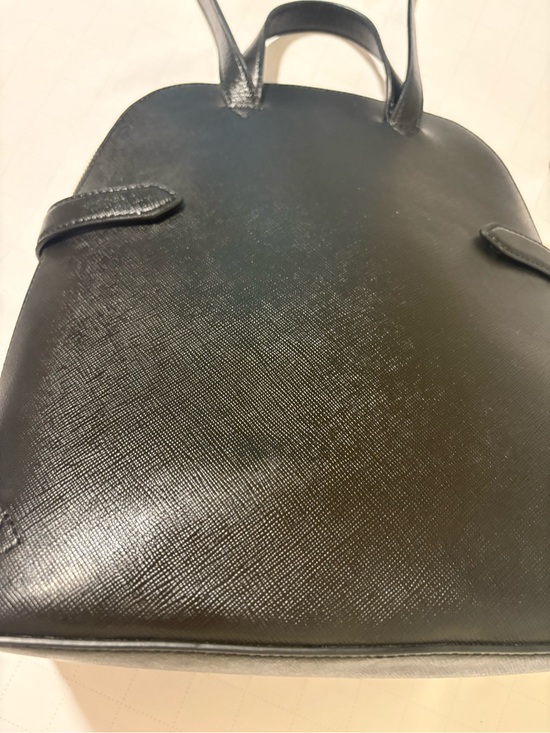 Kate Spade Black Saffiano Leather Mini Backpack with Gold Logo main image 6